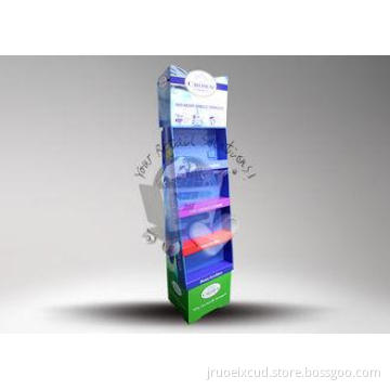 High Strength Corrugated Paper Cardboard Display Floor Shel